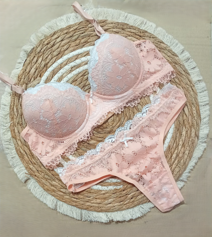 Conjunto De Lencería Soutien Y Bombacha Natubel 565