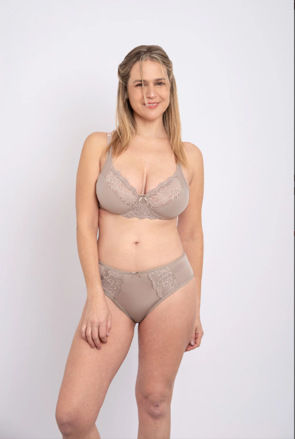 Conjunto De Lenceria Soutien Y Bombacha Natubel 456